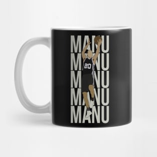 Manu Ginobili - San Antonio Spurs Mug